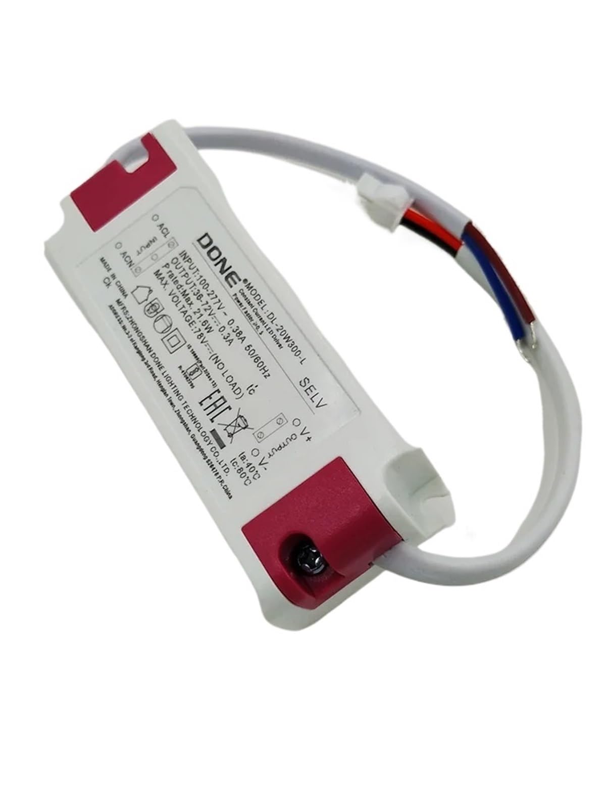 Amazon.com: JDOUNFMO 1PCS LED Driver Power Supply 20W LED Down